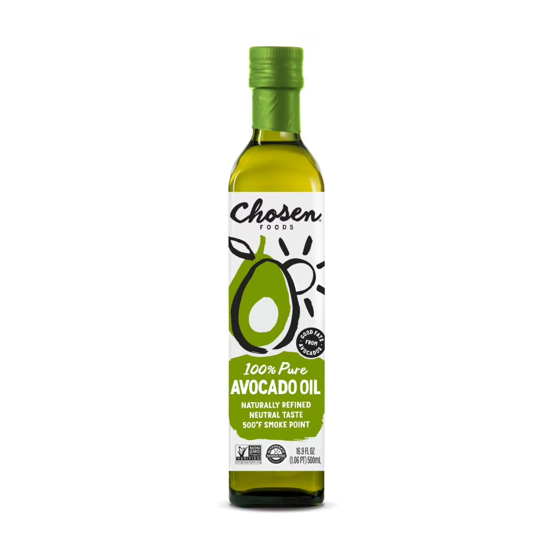 Chosen Foods 100% Pure Avocado Oil 16.9 fl Oz