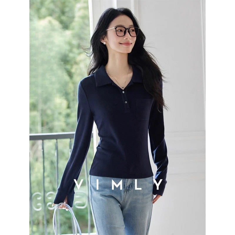 Women’s Slim Fit Polo T-Shirt - Jeglowstore