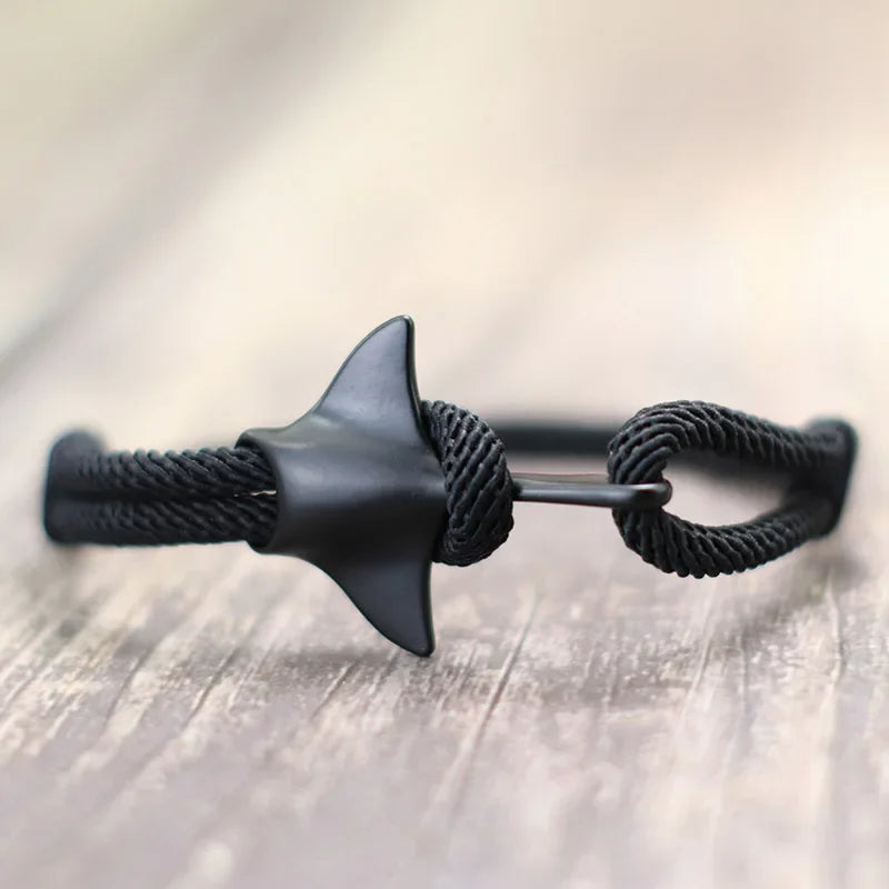 Marine Manta Rope Men’s Bracelet