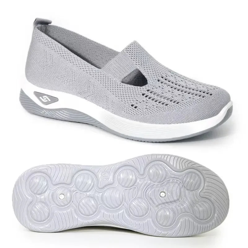 Women Mesh Slip-On Sneakers