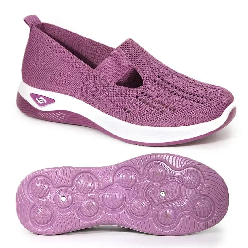 Women Mesh Slip-On Sneakers