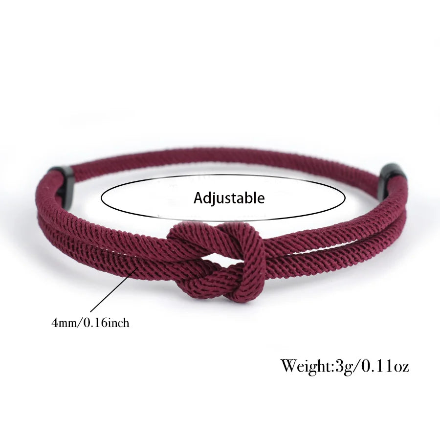 Men’s Rope Bracelet 5 Colors - Jeglowstore