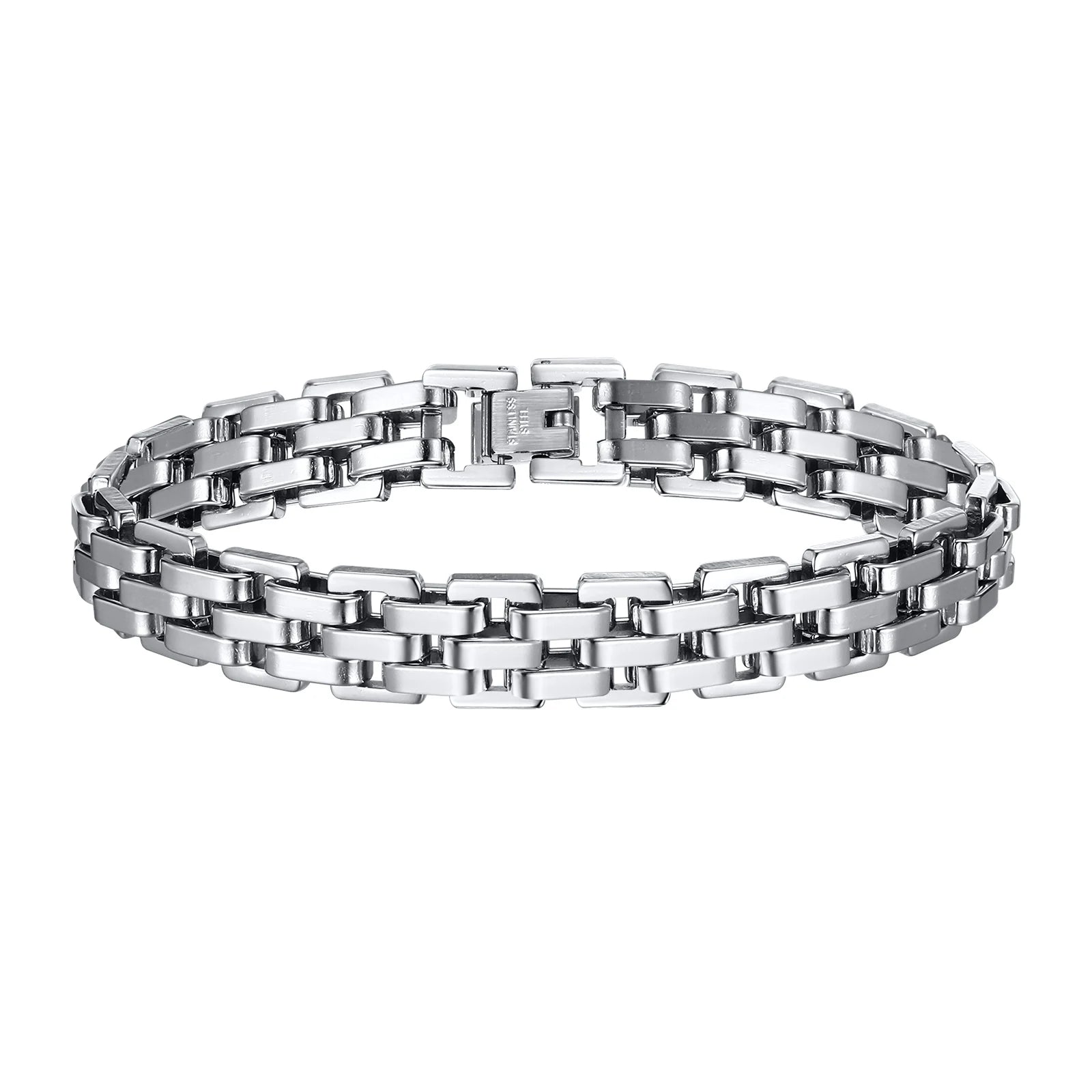 Men’s Stainless Steel Chain Bracelet - Jeglowstore