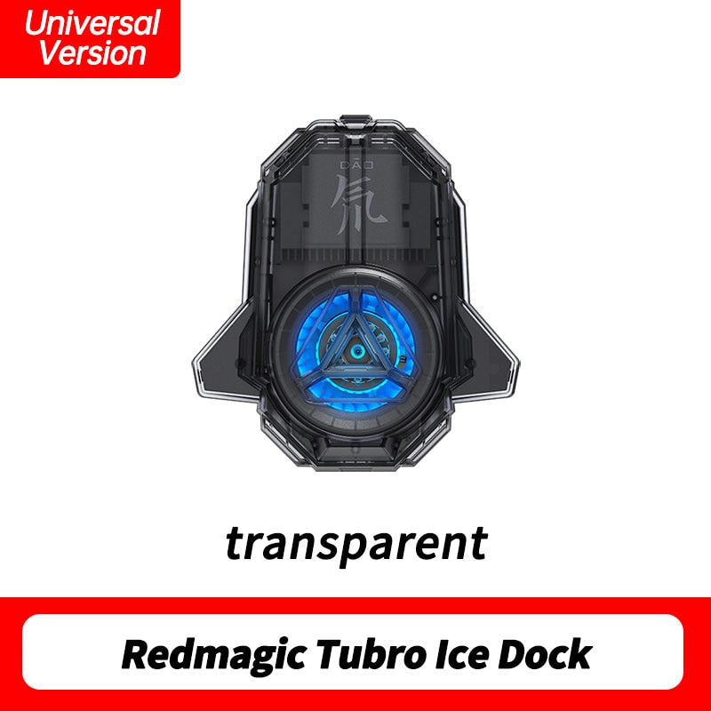 Original Nubia RedMagic Turbo Cooler RedMagic 8 Pro 7S Pro GamingPhone FanCooler Support APP Control ICE Dock Suitable 70-82mm - Jeglowstore