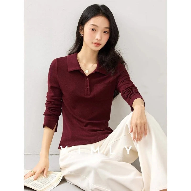 Women’s Slim Fit Polo T-Shirt - Jeglowstore