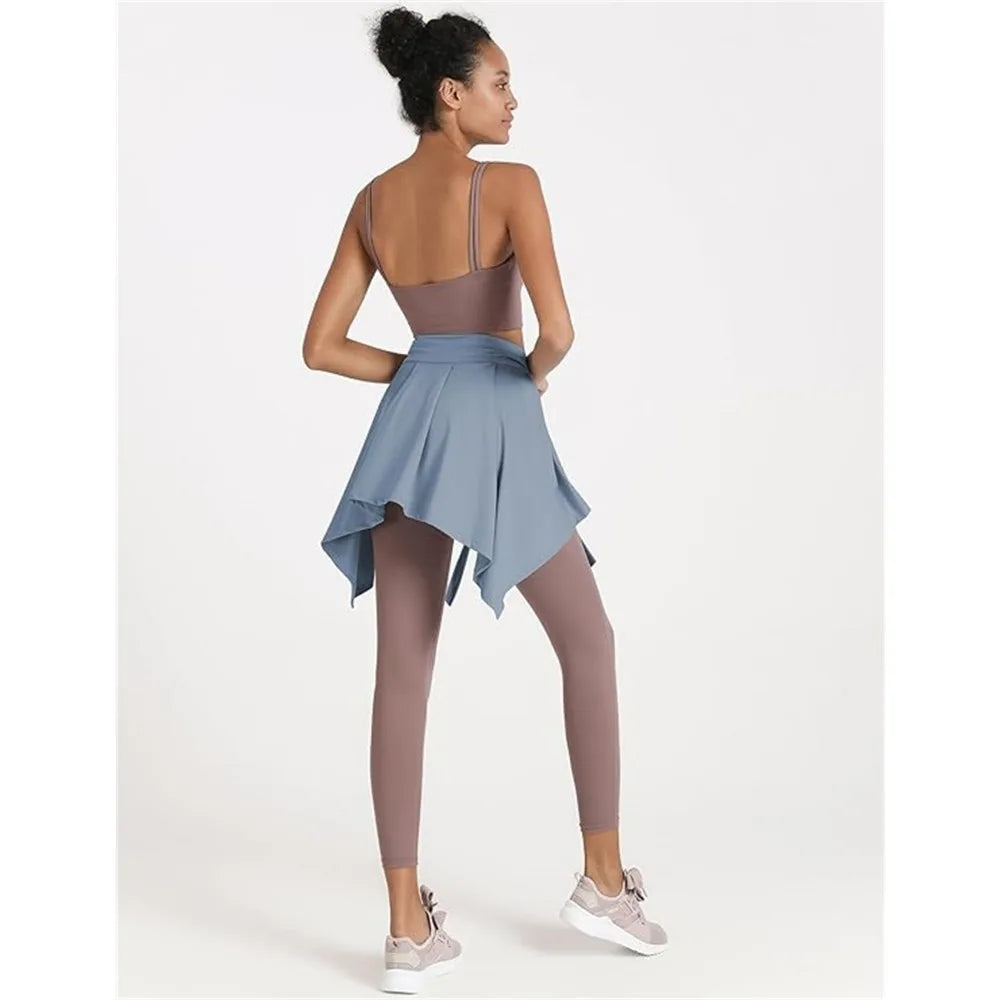Athletic Asymmetrical Wrap Skirt - Jeglowstore