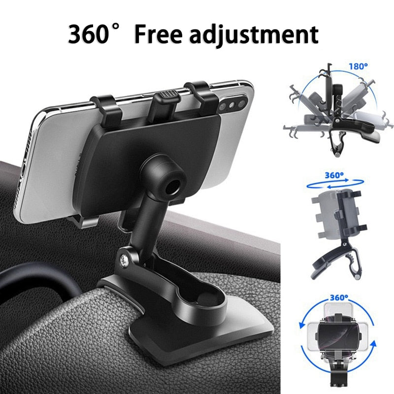 Car Phone Holder Gravity Dashboard Phone Stand For iPhone Xiaomi Redmi POCO Samsung Huawei Honor OPPO VIVO Mobile Phone Holde