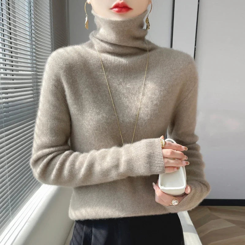 Women’s Autumn Winter Turtleneck - Jeglowstore