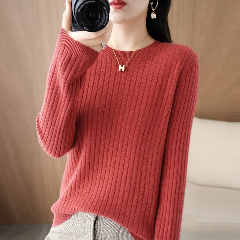 Women’s Autumn Winter Knit T shirt