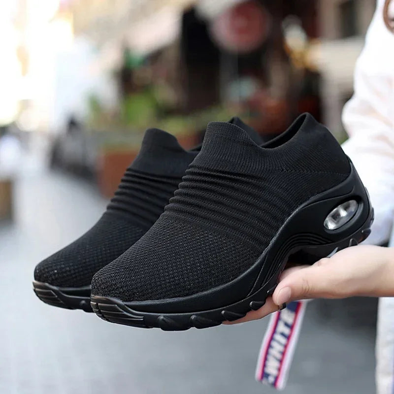 Women’s Orthopedic Platform Knit Sneakers