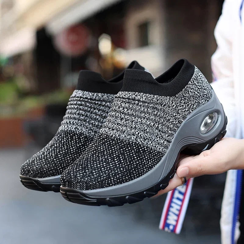Women’s Orthopedic Platform Knit Sneakers
