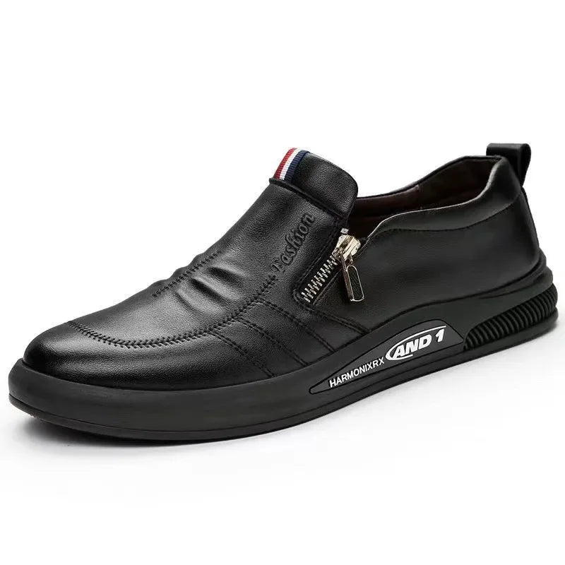 Men’s Fashion Business Leather Moccasins - Jeglowstore