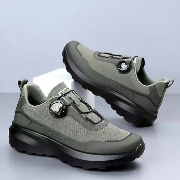 Men’s Rotating-Button Casual Sneakers - Jeglowstore
