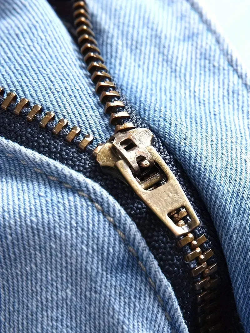 Men’s Slim Fit Ripped Jeans - Jeglowstore