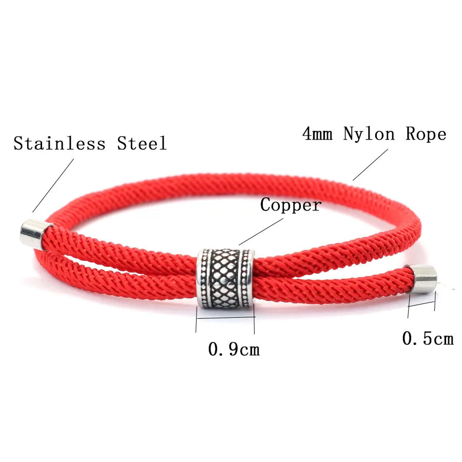Men’s Adjustable Nylon Cord Bracelet - Jeglowstore