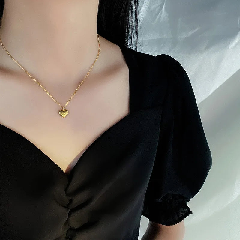 Stainless Steel Summer Love Necklace