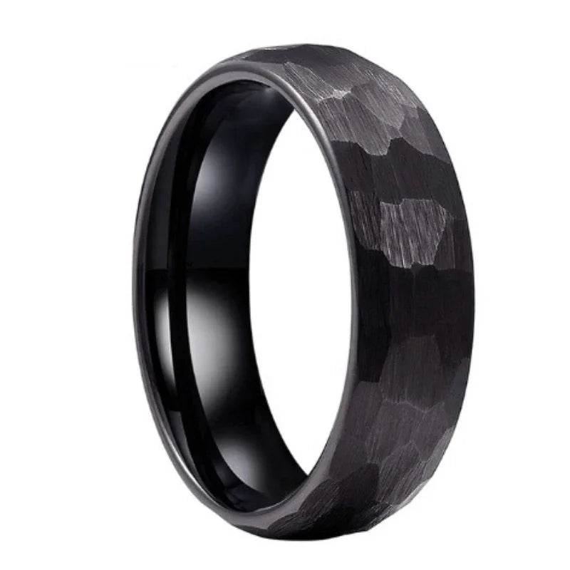Brushed Stainless Steel Couple Ring - Jeglowstore