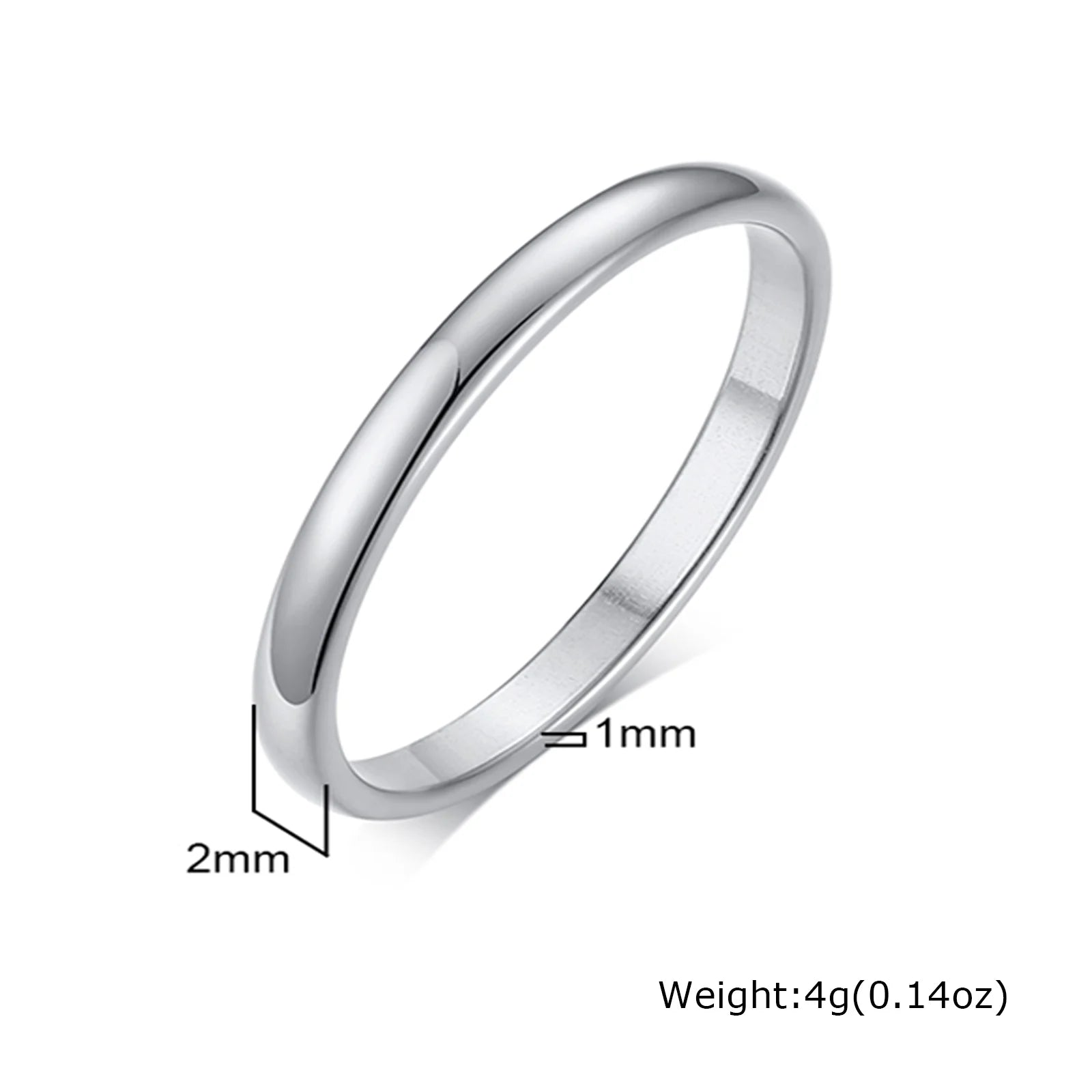 Gold Stainless Steel Ring - Jeglowstore