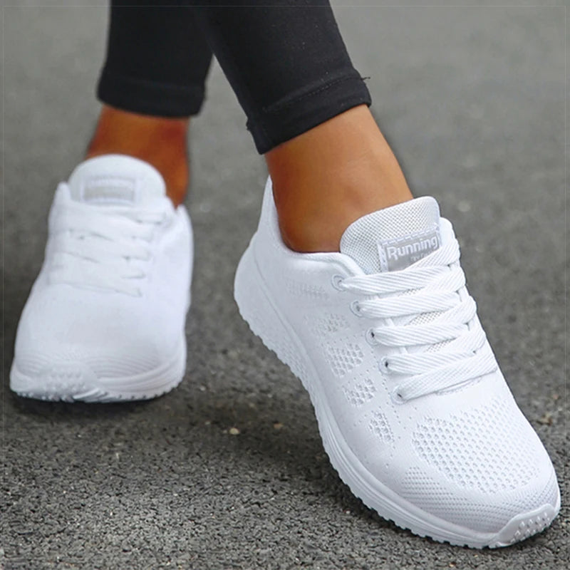 Women Vulcanized Casual Sport Sneakers - Jeglowstore