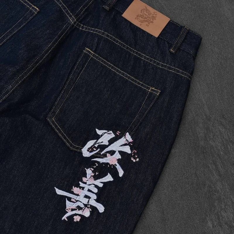Harajuku Hip Hop Baggy Jeans - Jeglowstore
