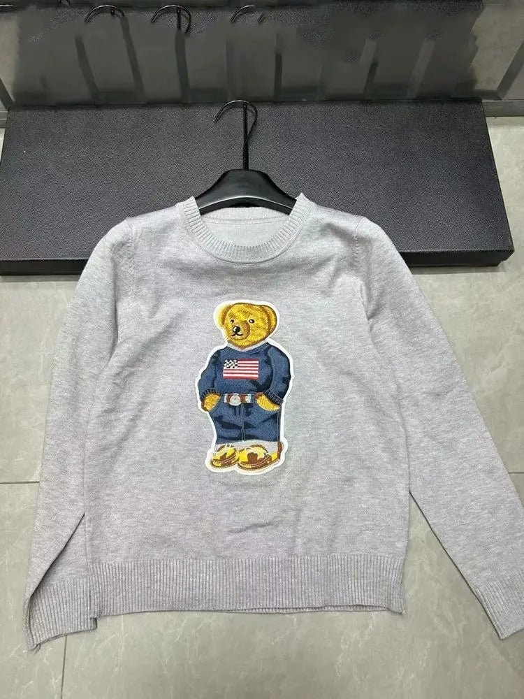 Women’s Luxury Bear Knit Sweater - Jeglowstore