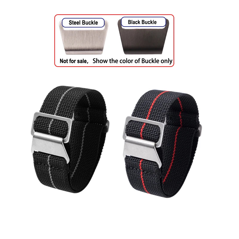 French Parachute Nylon Watch Strap - Jeglowstore