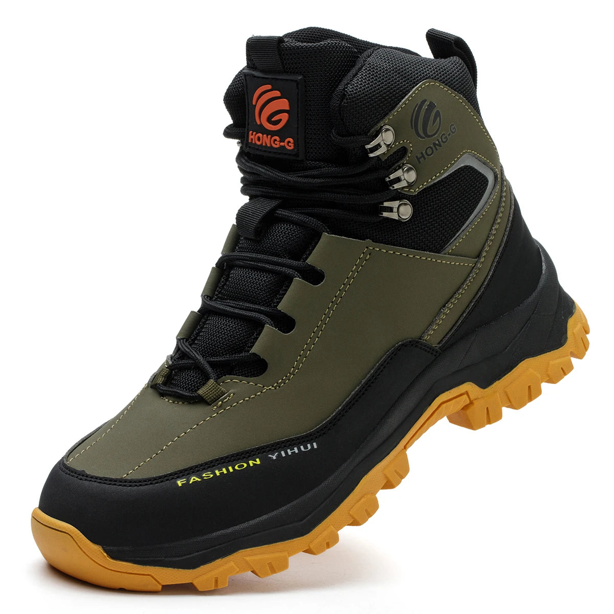 Men’s Waterproof Steel Toe Safety Shoes - Jeglowstore