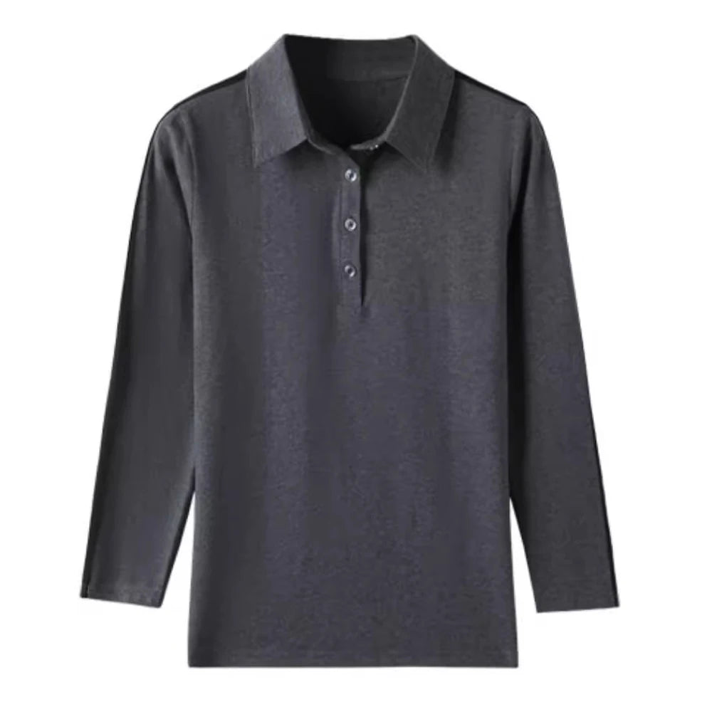 Women’s Cotton Polo Neck T-Shirt