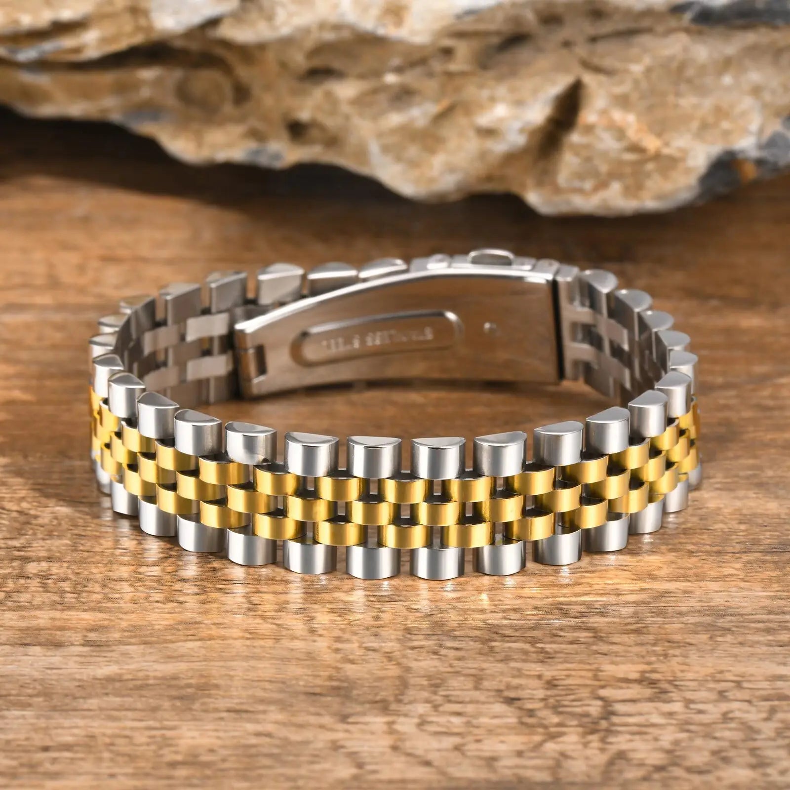 Men’s Business Style Steel Bracelet - Jeglowstore