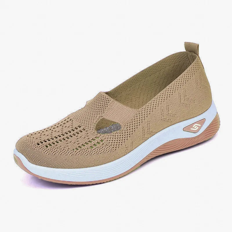 Women’s Mesh Slip-On Platform Casual Sneakers - Jeglowstore