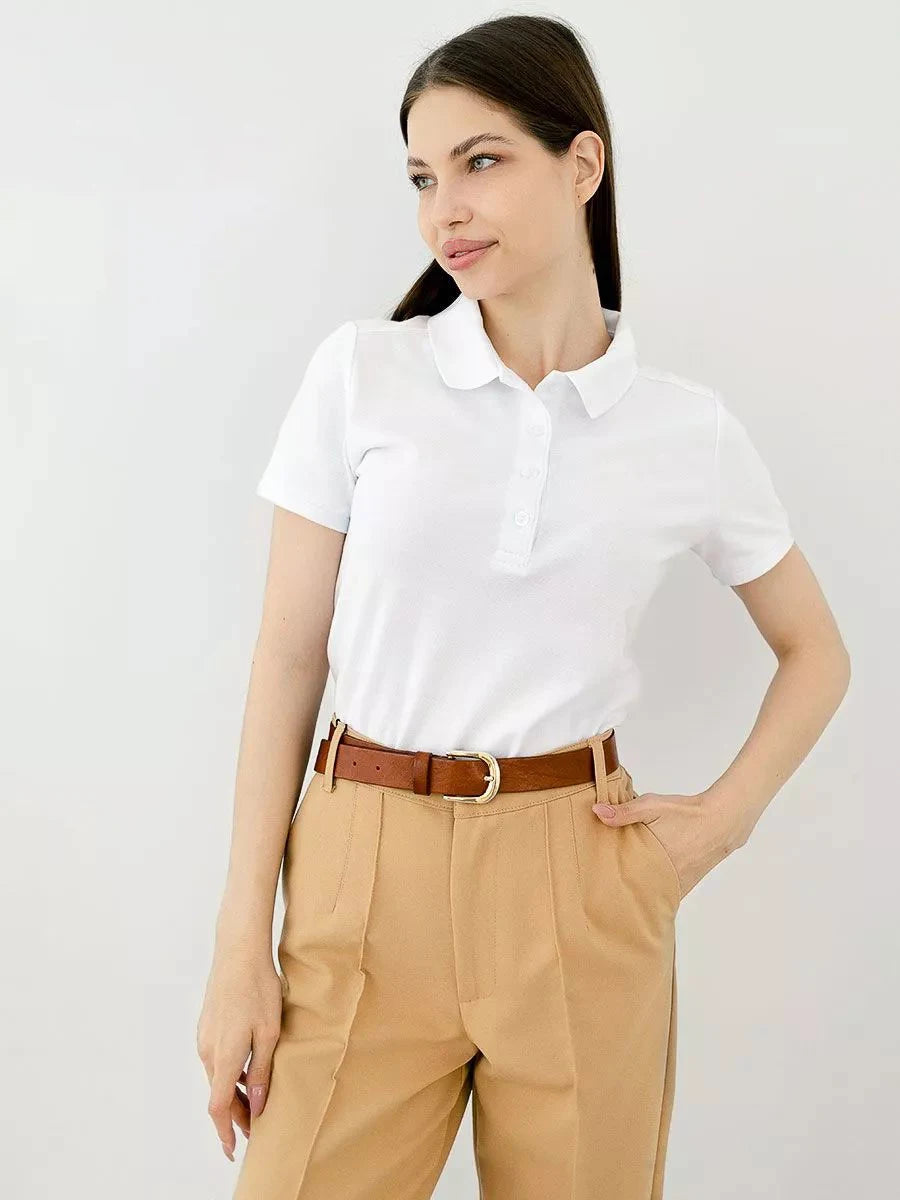 Women’s Casual Cotton Polo Shirt
