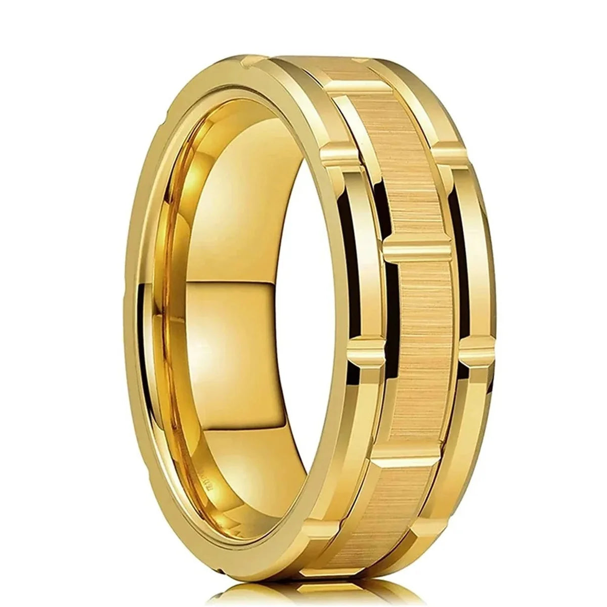 Purple Titanium Steel Promise Ring - Jeglowstore