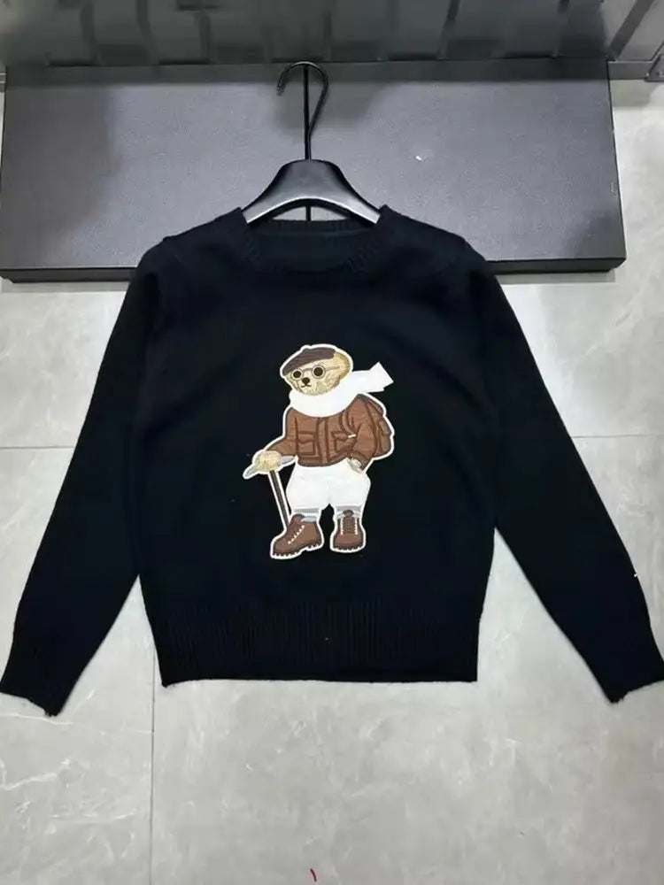 Women’s Luxury Bear Knit Sweater - Jeglowstore