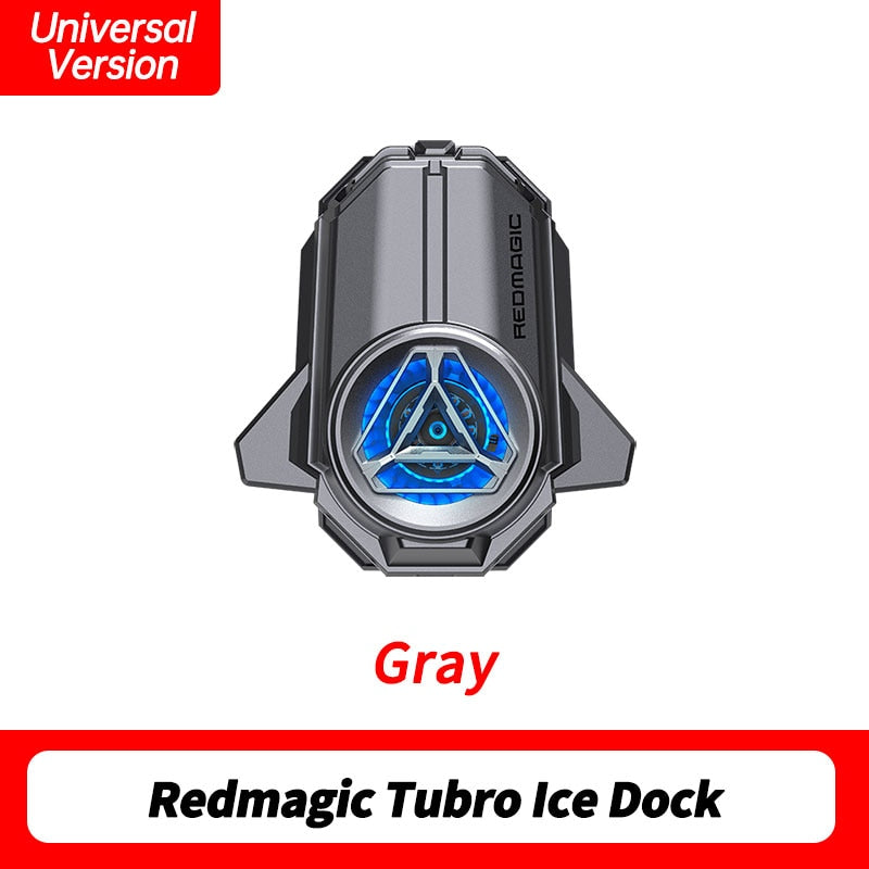 Original Nubia RedMagic Turbo Cooler RedMagic 8 Pro 7S Pro GamingPhone FanCooler Support APP Control ICE Dock Suitable 70-82mm - Jeglowstore