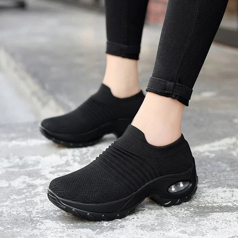 Women’s Orthopedic Platform Knit Sneakers