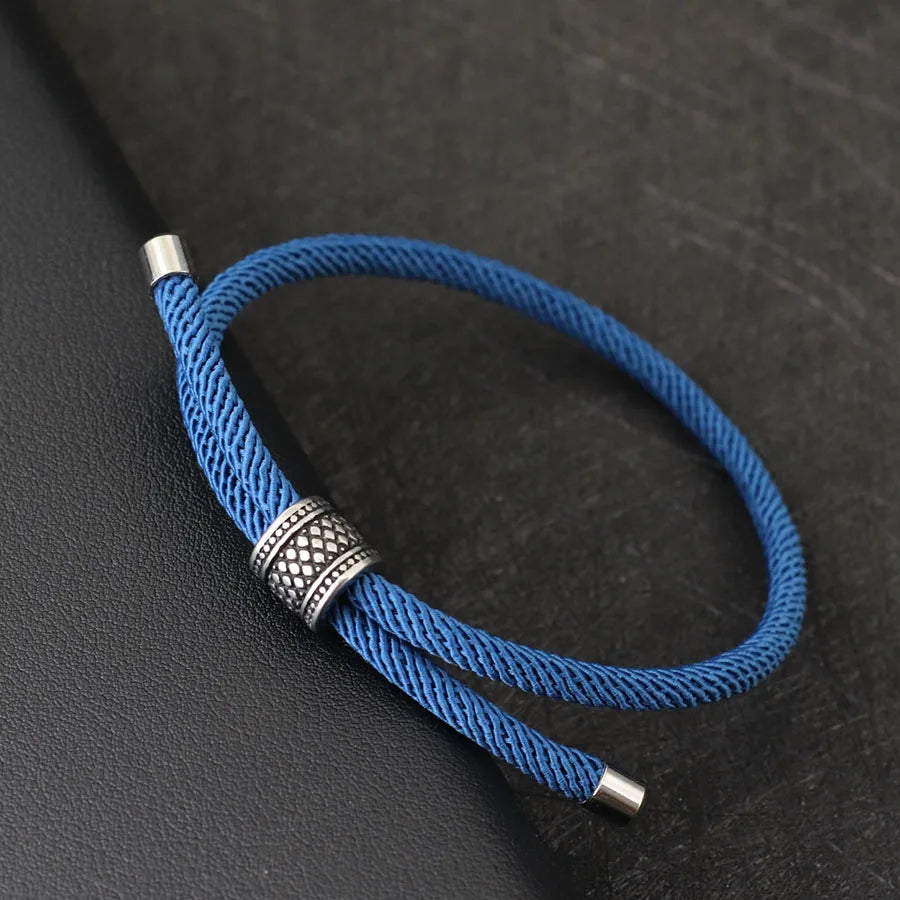 Men’s Adjustable Nylon Cord Bracelet - Jeglowstore