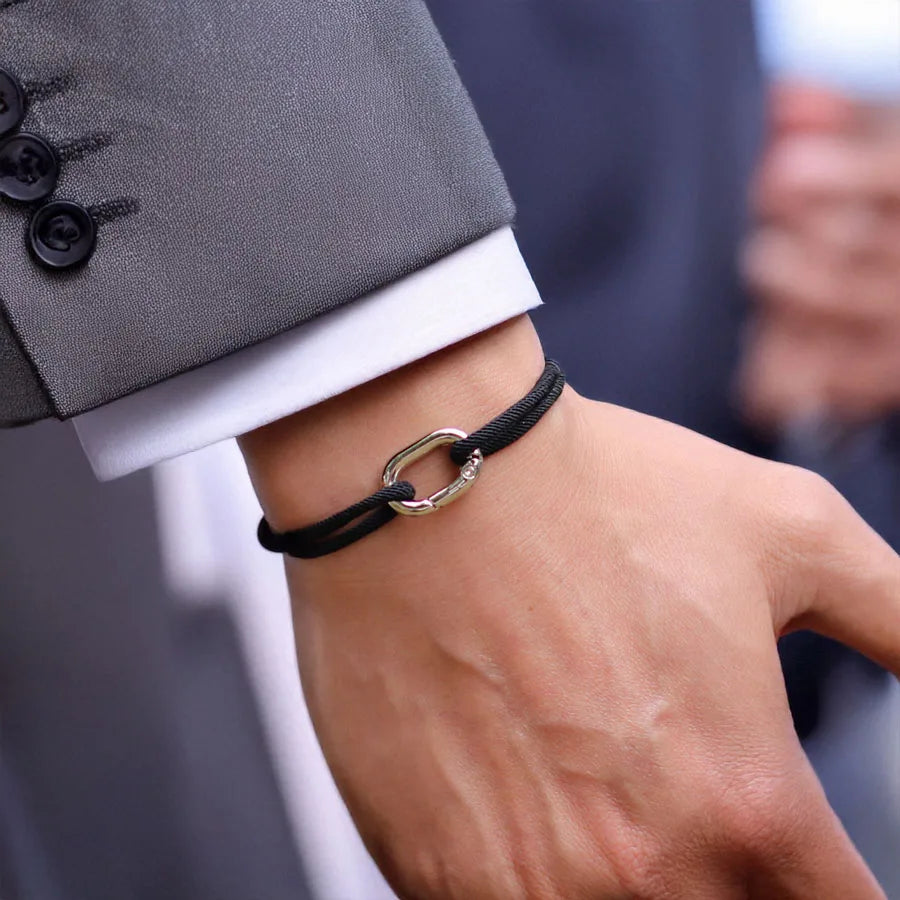 Men’s Adjustable Thin String Bracelet - Jeglowstore
