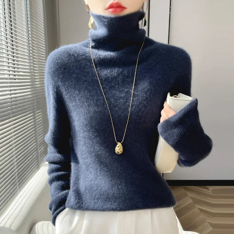 Women’s Autumn Winter Turtleneck - Jeglowstore