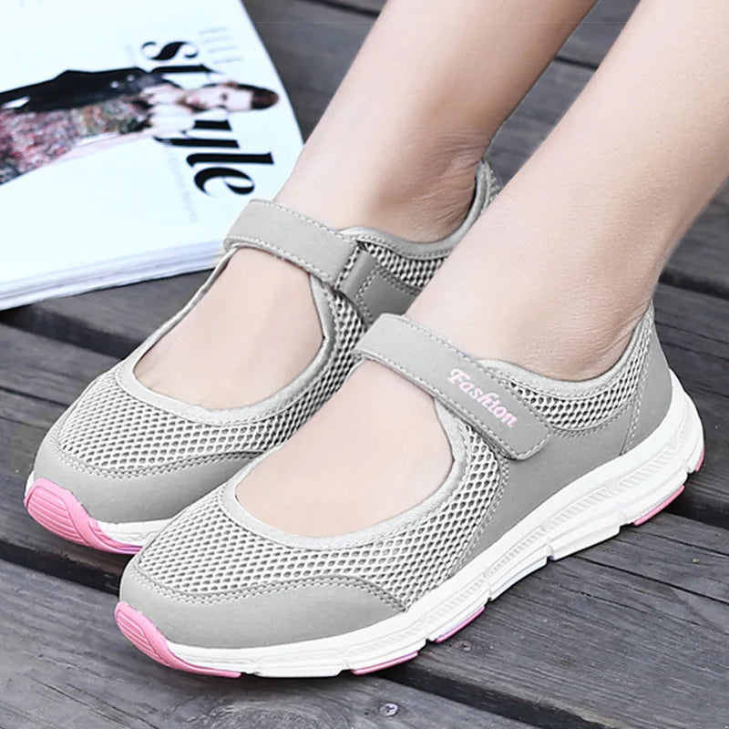 Women’s Breathable Mary Jane Casual Flats