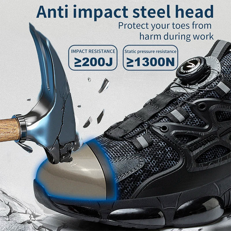 Steel Toe Safety Work Sneakers - Jeglowstore
