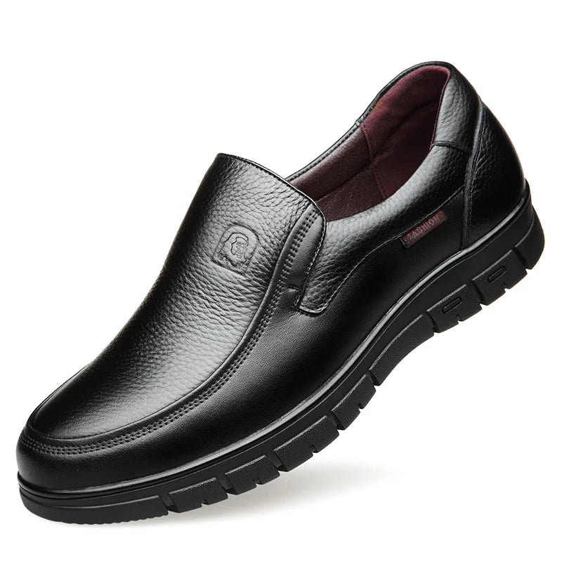 Men’s Casual Soft Sole Leather Shoes - Jeglowstore