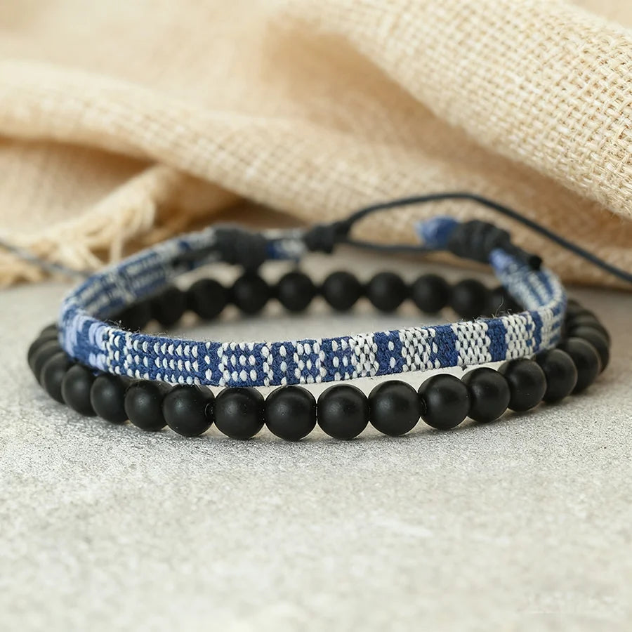 Versatile Ethnic Men’s Bracelet Set - Jeglowstore
