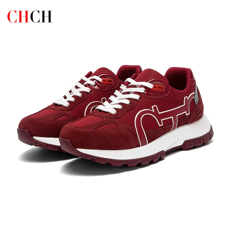 Retro Spliced Leather Casual Shoes - Jeglowstore