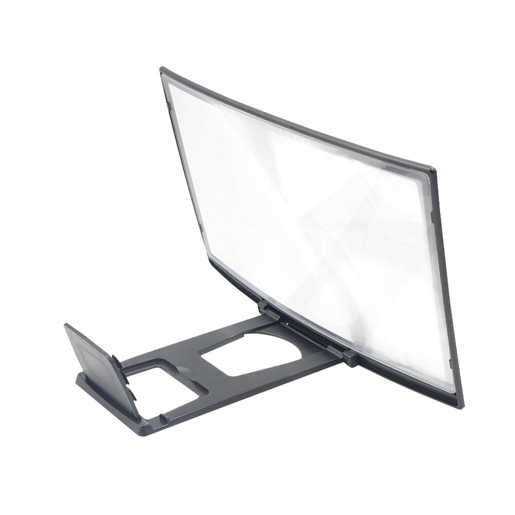 Mobile Phone Screen Amplifier Magnifier Universal 3D Movie Screen Enlarge Vivid Magnifier HD Projector Stand Holder For Phone
