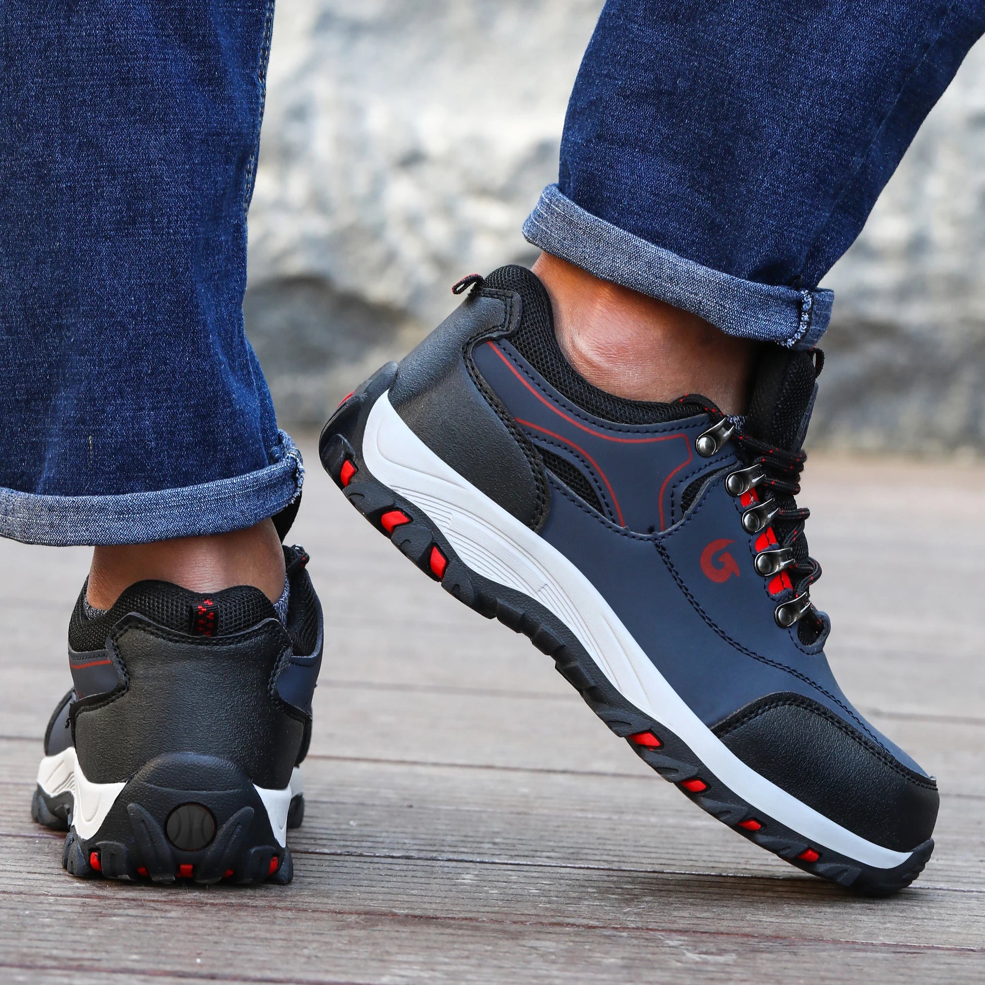 Men’s Steel Toe Safety Work Shoes - Jeglowstore