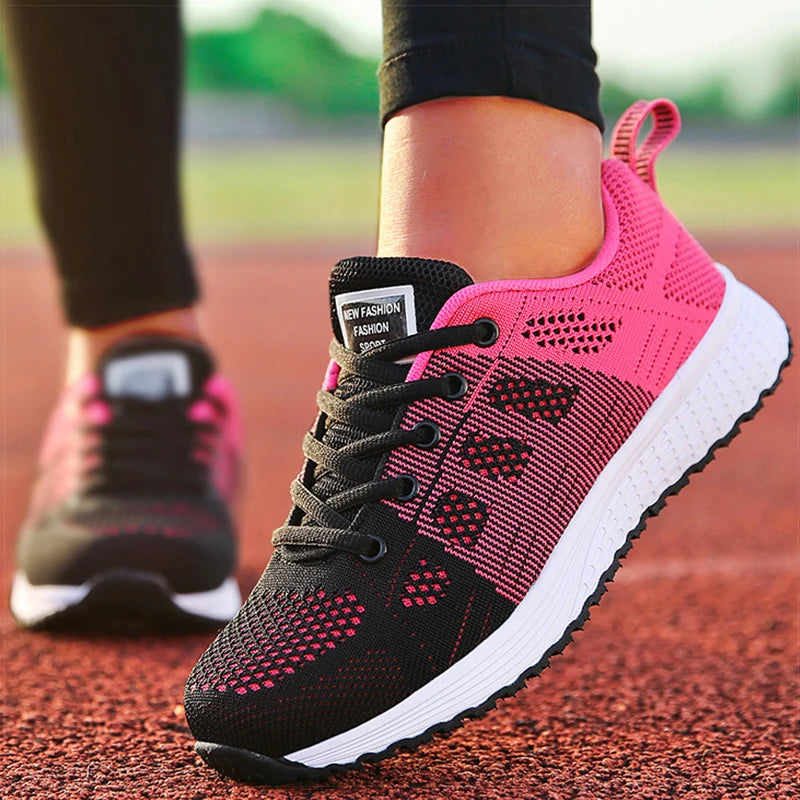 Women Colorblock Casual Gym Shoes - Jeglowstore