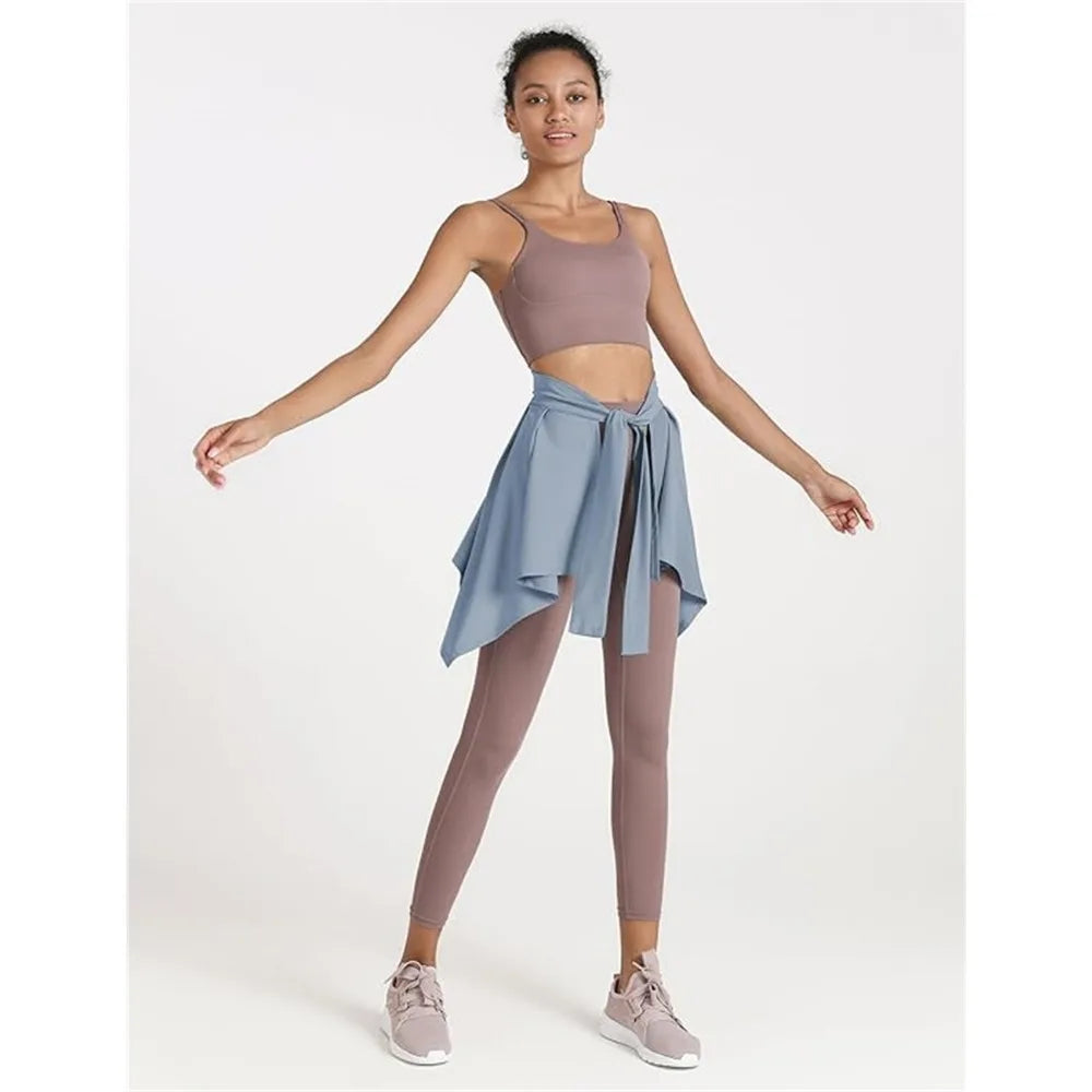 Athletic Asymmetrical Wrap Skirt - Jeglowstore