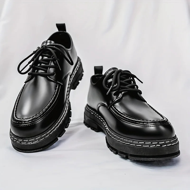 Men’s Stylish Breathable Leather Shoes - Jeglowstore
