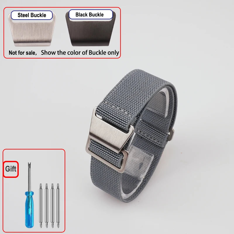 French Parachute Nylon Watch Strap - Jeglowstore