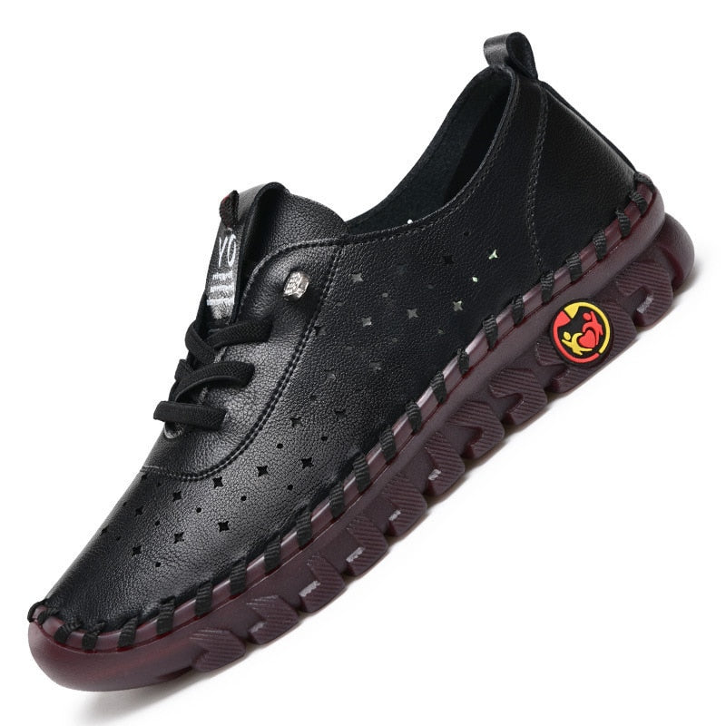 Sneakers Women Shoes Platform Loafers Lace Up Leather Flat Slip-On New Spring Casual Mom Shoe Mujer Zapatos Chaussure Femme